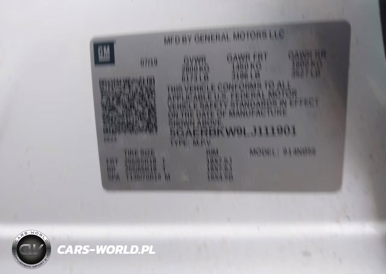 2020 Buick Enclave Fwd Essence VIN:5GAERBKW9LJ111901 - 9