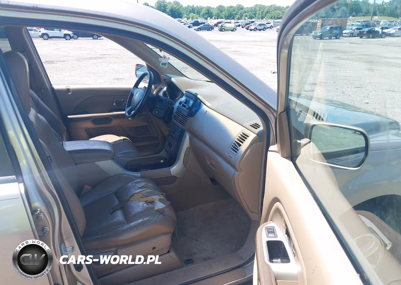 2005 Honda Pilot Ex-L VIN:5FNYF185X5B063784 - 5