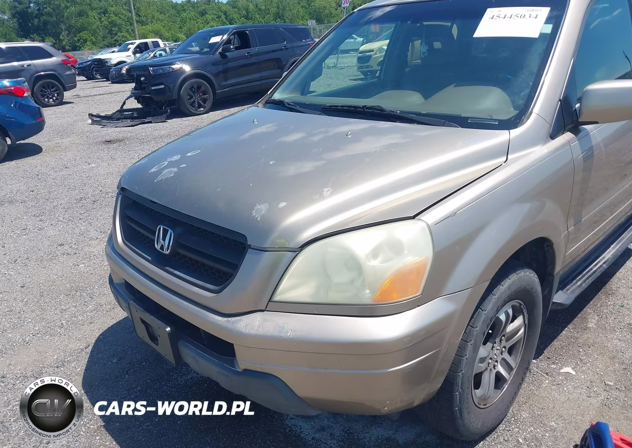 2005 Honda Pilot Ex-L VIN:5FNYF185X5B063784 - 6