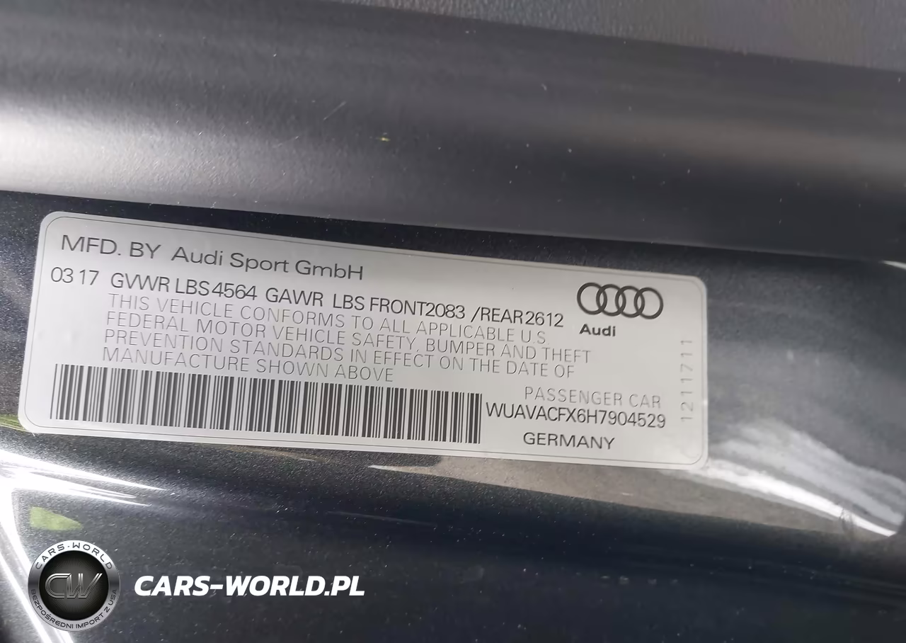 2017 Audi R8 Spyder V10 VIN:WUAVACFX6H7904529 - 9