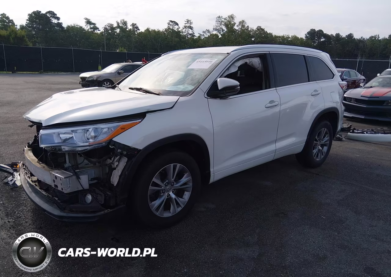 2015 Toyota Highlander Xle V6 VIN:5TDKKRFH7FS057662 - 2