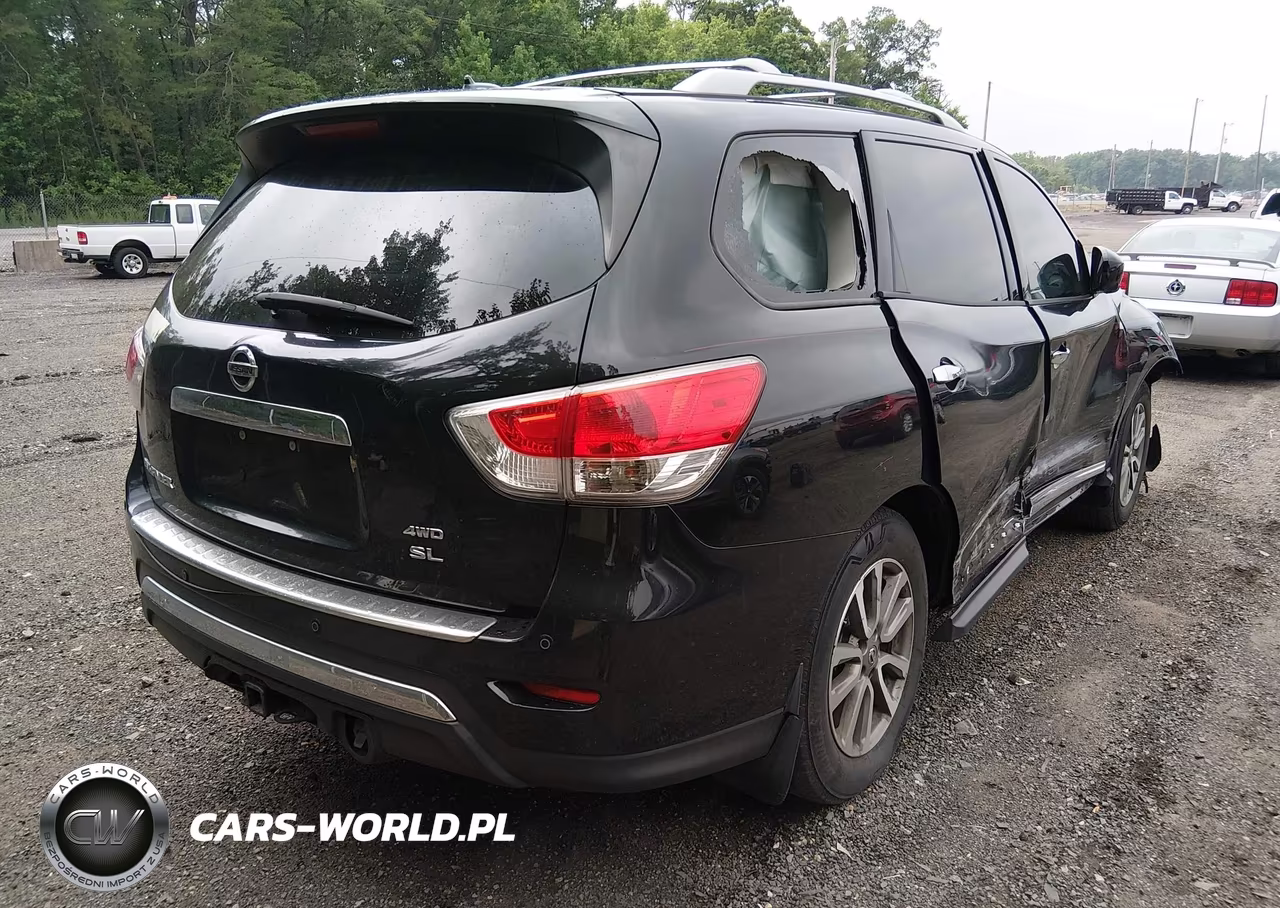 2015 Nissan Pathfinder Sl VIN:5N1AR2MMXFC656387 - 4