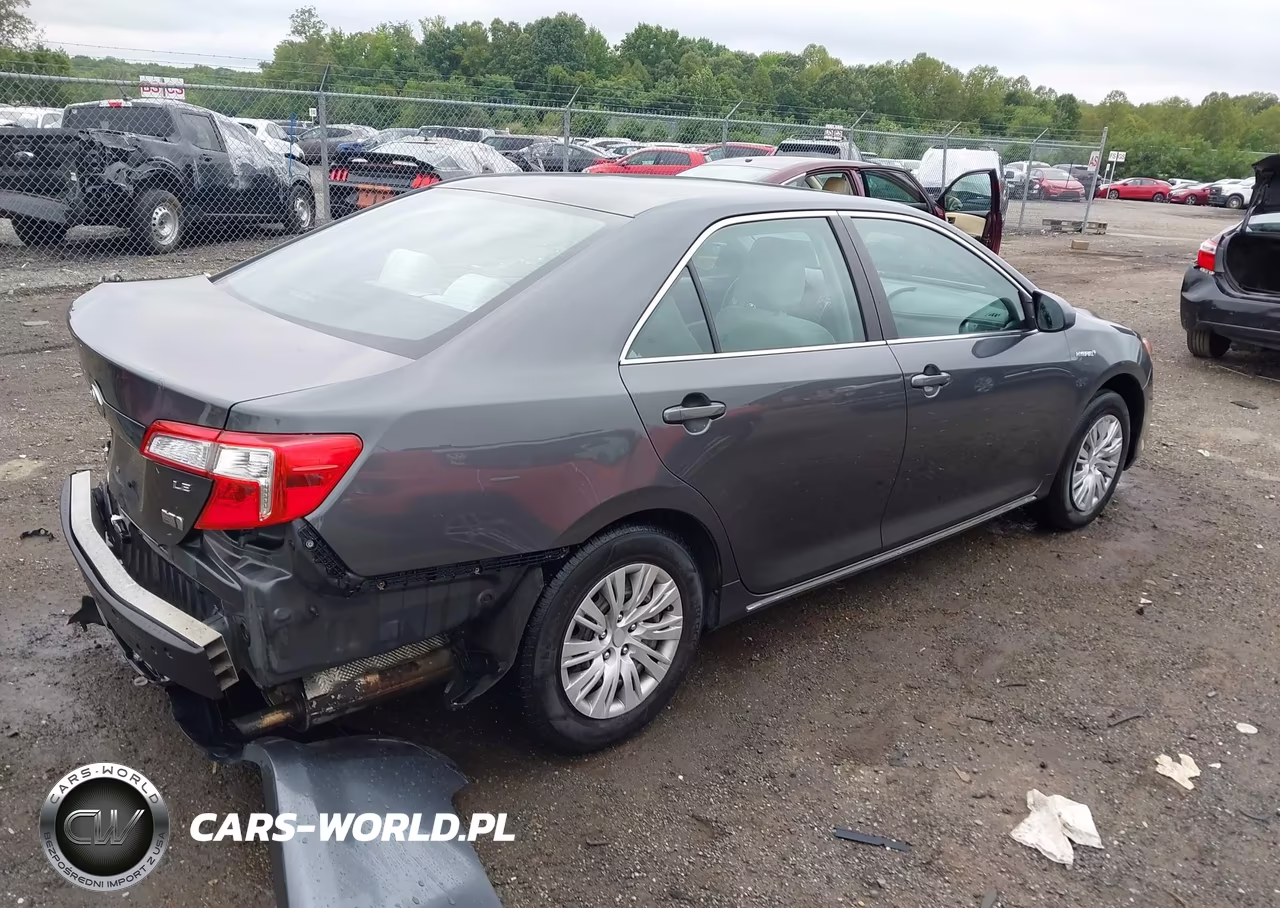 2012 Toyota Camry Hybrid Le VIN:4T1BD1FK9CU026018 - 4