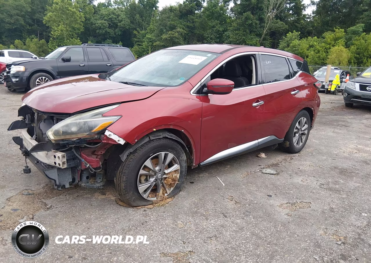 2018 Nissan Murano S VIN:5N1AZ2MG6JN147727 - 2
