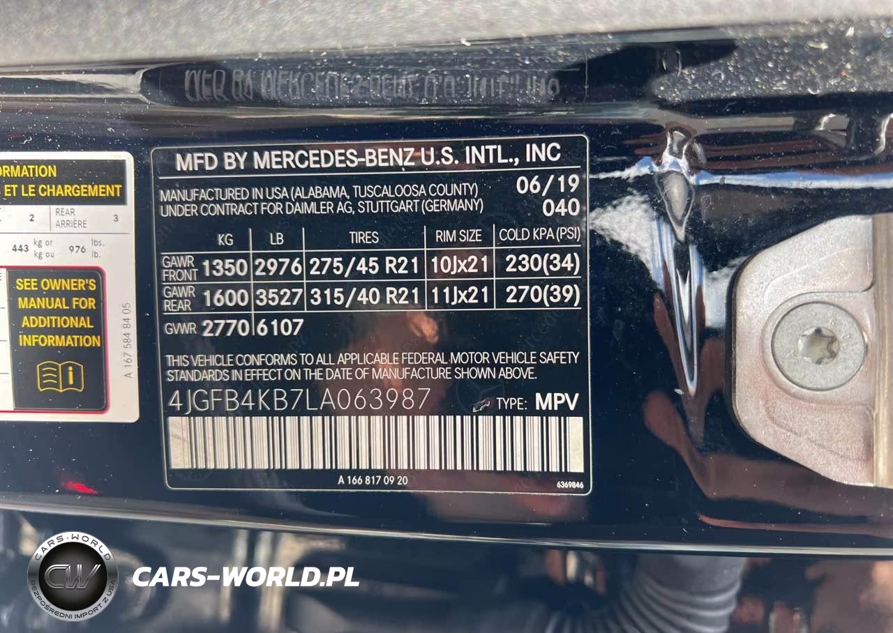 2020 Mercedes-Benz Gle 350 4Matic VIN:4JGFB4KB7LA063987 - 9