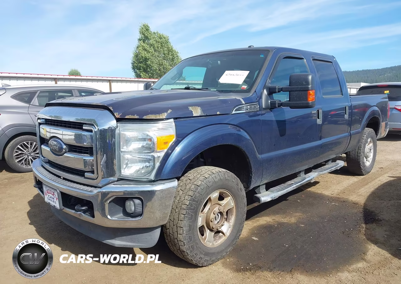 2013 Ford Super Duty F-250 Srw Xlt VIN:1FT7W2B61DEA06232 - 2