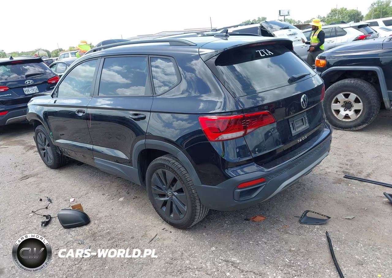 2022 Volkswagen Taos 1.5T S VIN:3VVCX7B24NM023416 - 3
