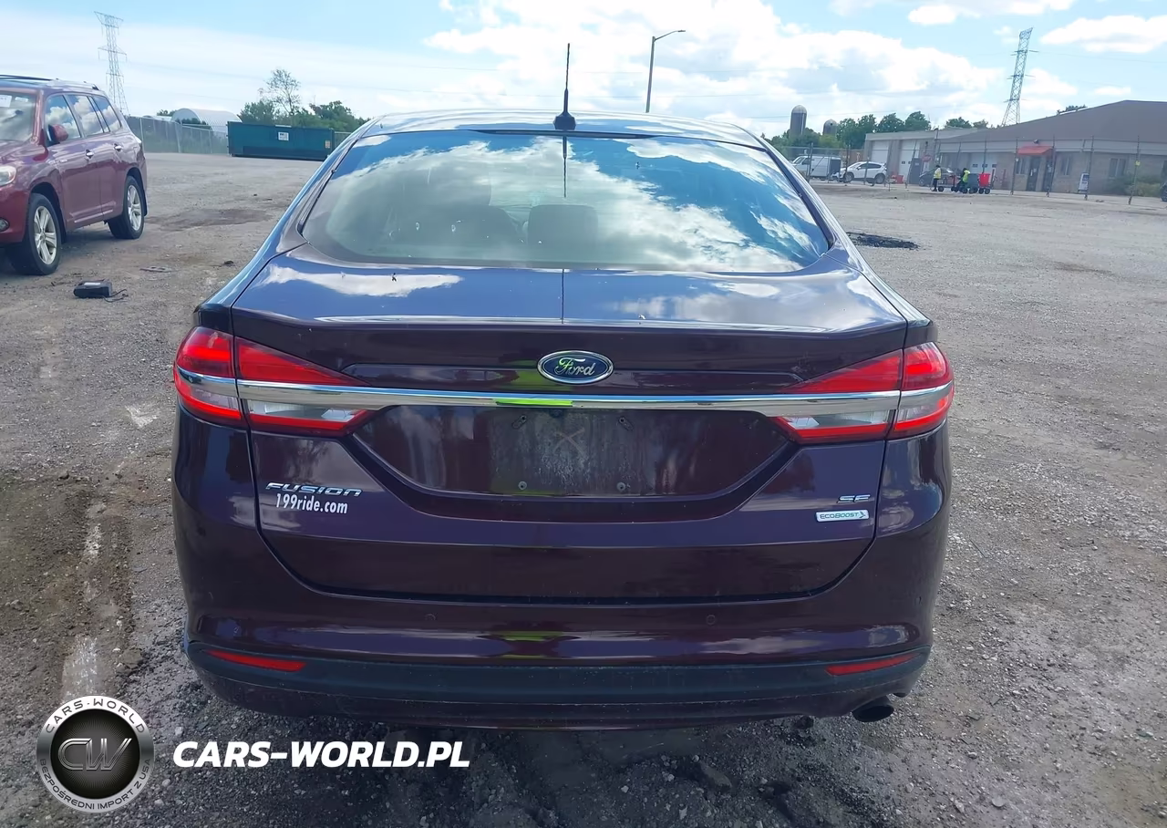 2017 Ford Fusion Se VIN:3FA6P0HDXHR291962 - 16