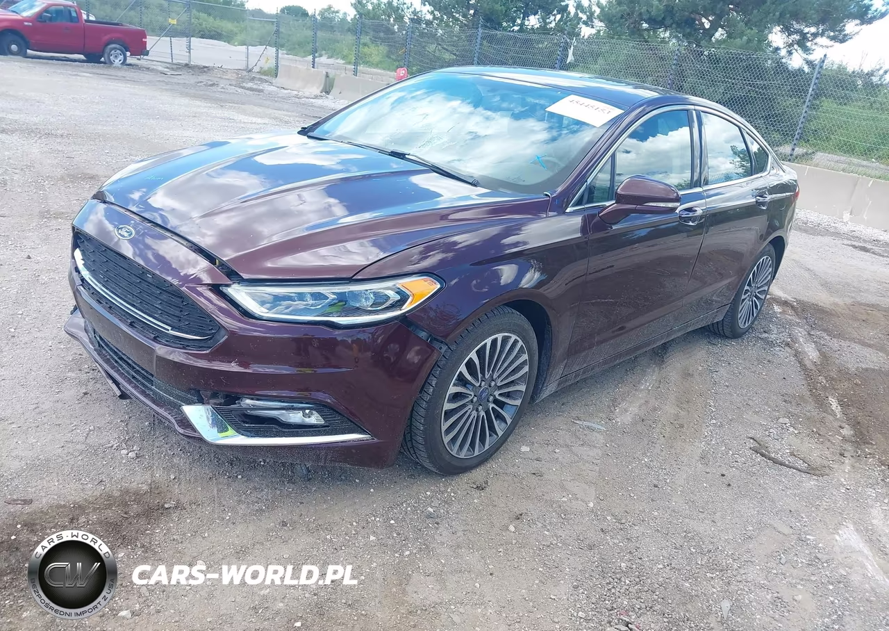 2017 Ford Fusion Se VIN:3FA6P0HDXHR291962 - 2