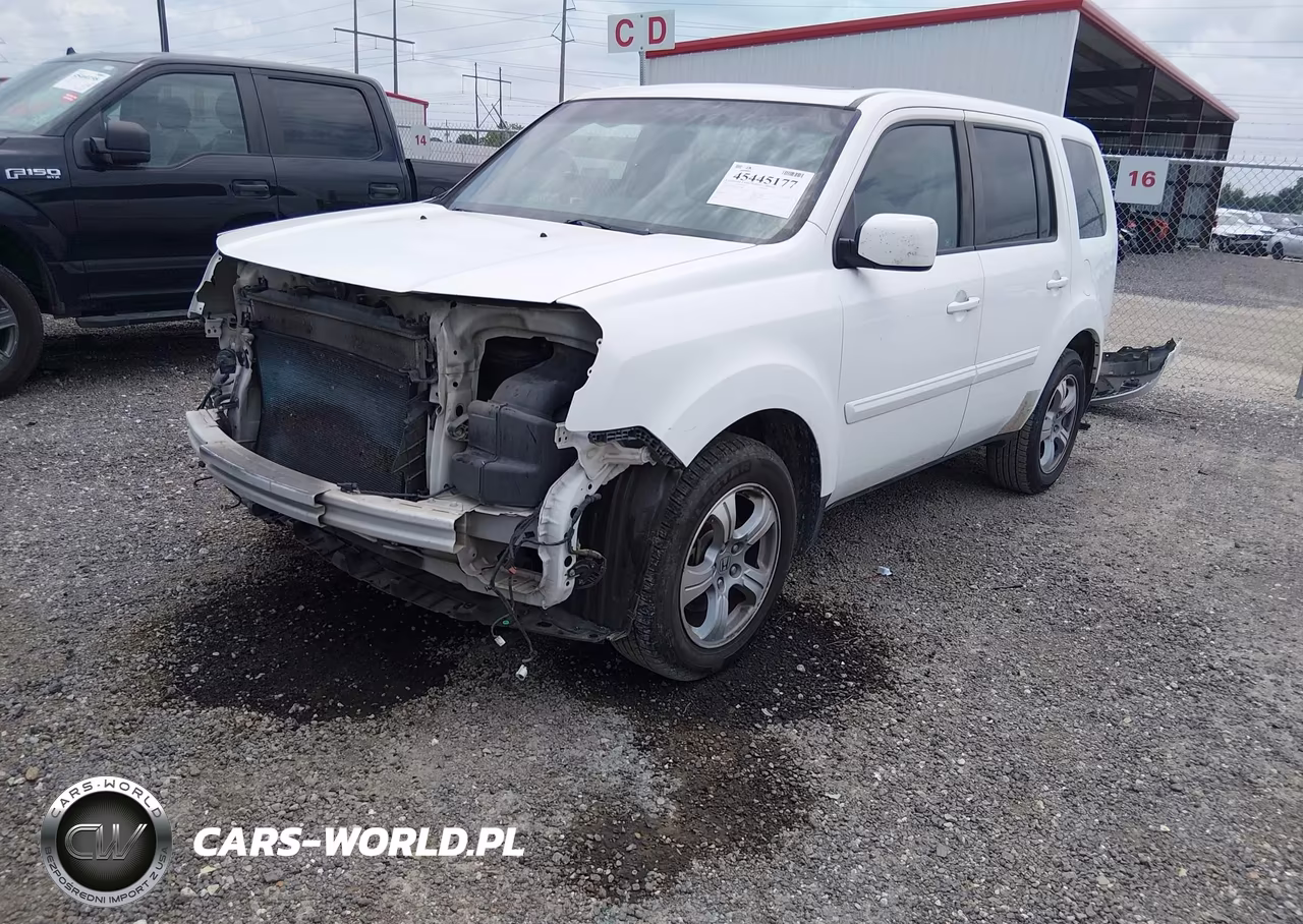 2012 Honda Pilot Ex-L VIN:5FNYF3H56CB032461 - 2