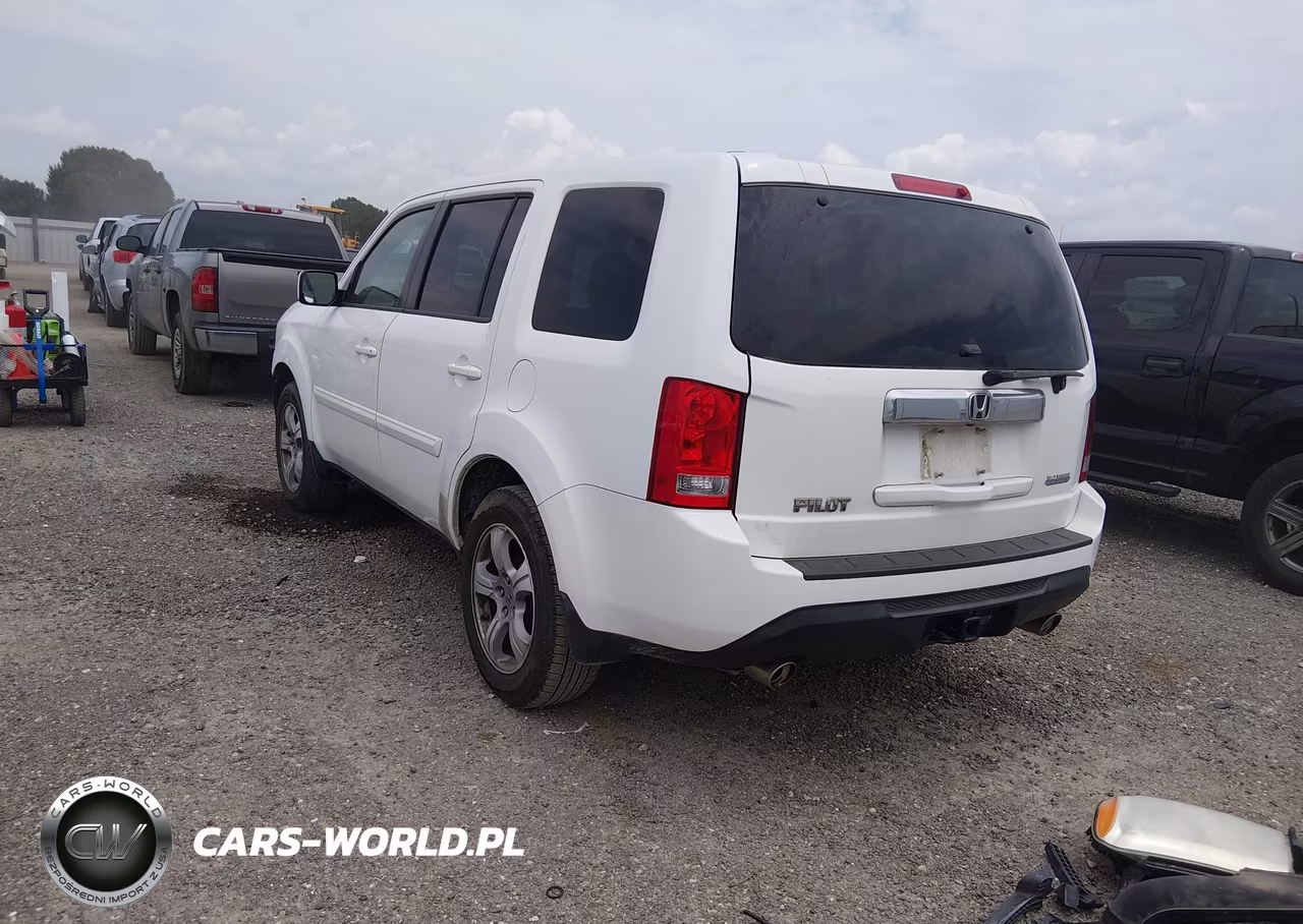 2012 Honda Pilot Ex-L VIN:5FNYF3H56CB032461 - 3