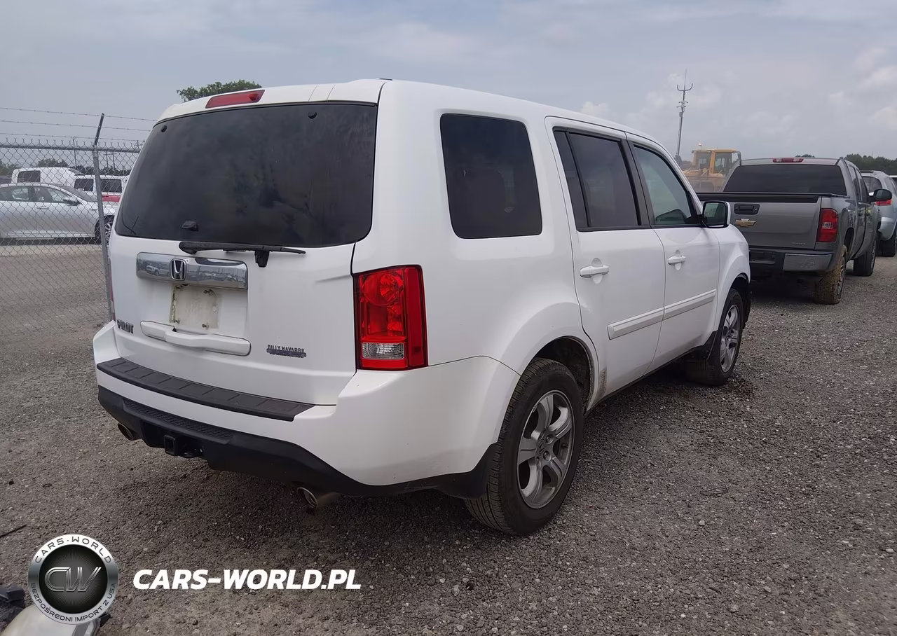 2012 Honda Pilot Ex-L VIN:5FNYF3H56CB032461 - 4
