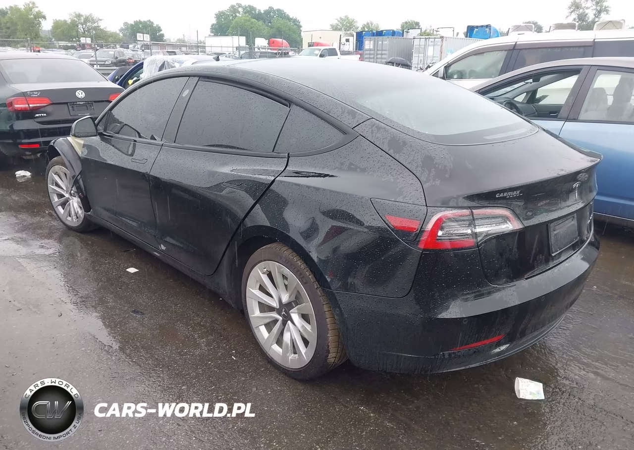 2022 Tesla Model 3 VIN:5YJ3E1EB7NF110034 - 3