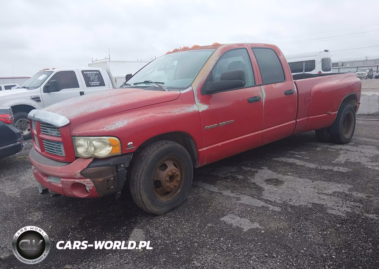 2003 Dodge Ram 3500 Slt-Laramie-St VIN:3D3MA48613G746155 - 2