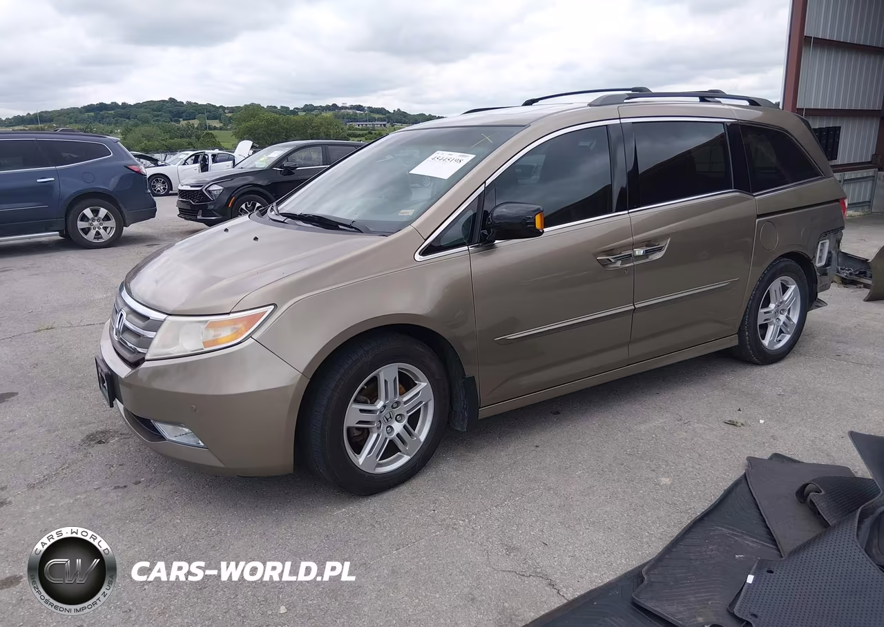 2012 Honda Odyssey Touring-Touring Elite VIN:5FNRL5H92CB004507 - 2