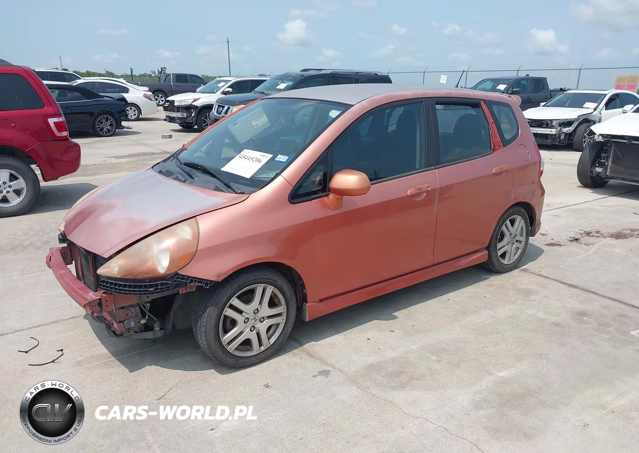 2008 Honda Fit Sport VIN:JHMGD38648S015502 - 2