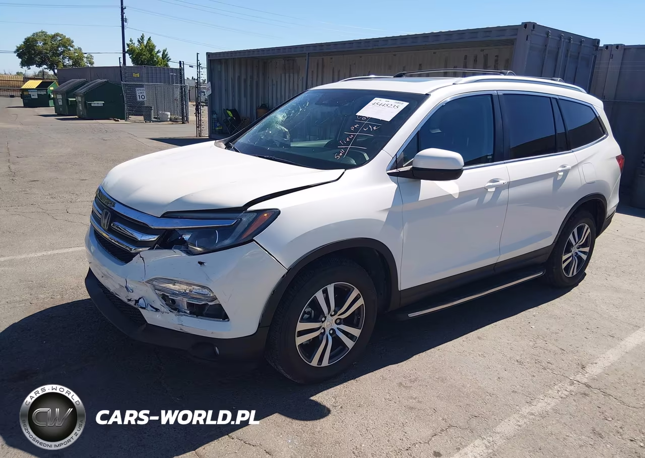 2018 Honda Pilot Ex-L VIN:5FNYF6H63JB061407 - 2