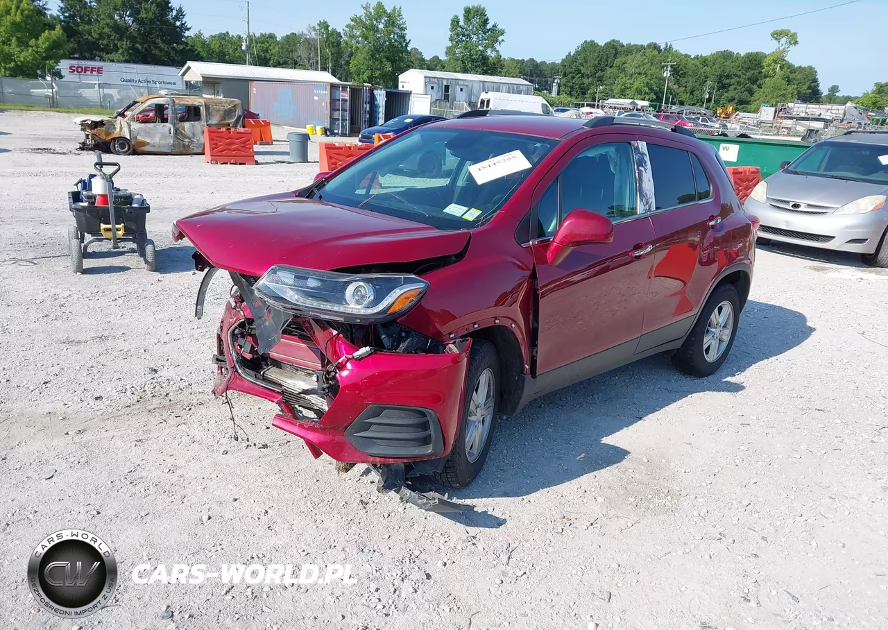 2020 Chevrolet Trax Awd Lt VIN:3GNCJPSB9LL209334 - 2