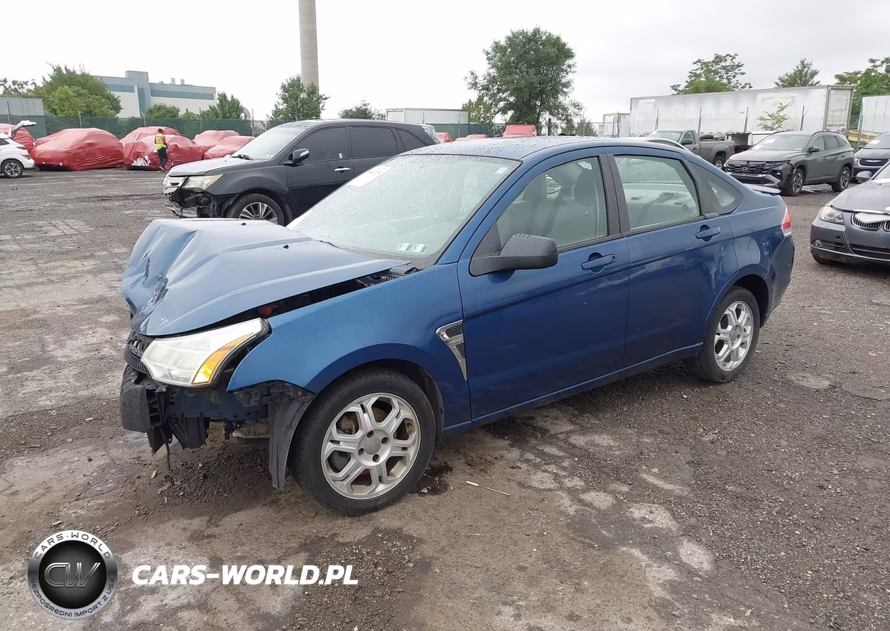 2008 Ford Focus Se-Ses VIN:1FAHP35N48W132522 - 2
