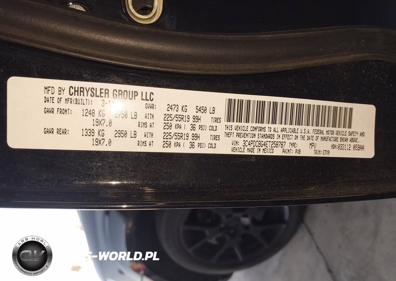 2014 Dodge Journey Sxt VIN:3C4PDCBG4ET258787 - 9