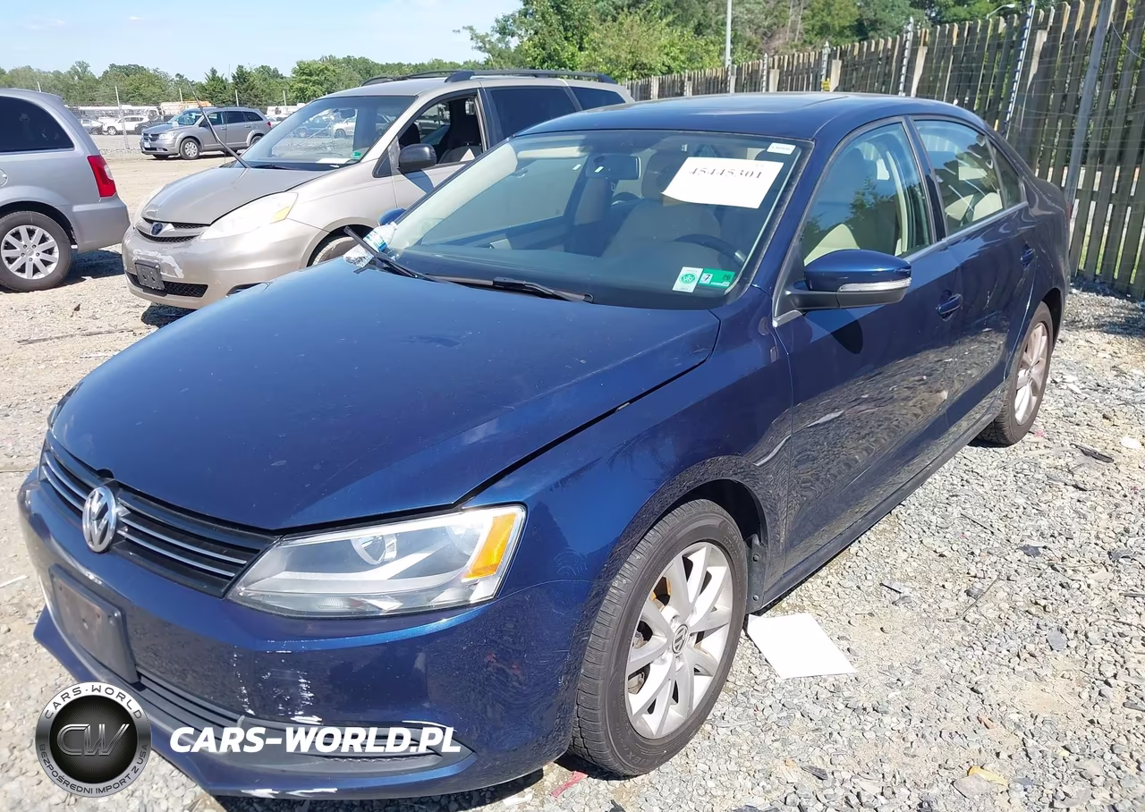 2014 Volkswagen Jetta 1.8T Se VIN:3VWD17AJ2EM371628 - 2