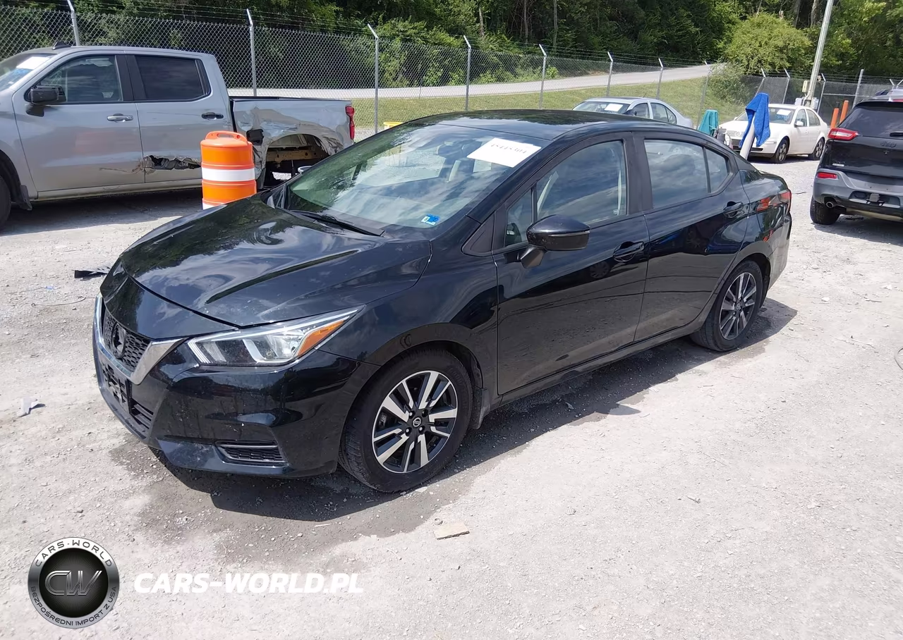 2020 Nissan Versa Sv Xtronic Cvt VIN:3N1CN8EVXLL910167 - 2
