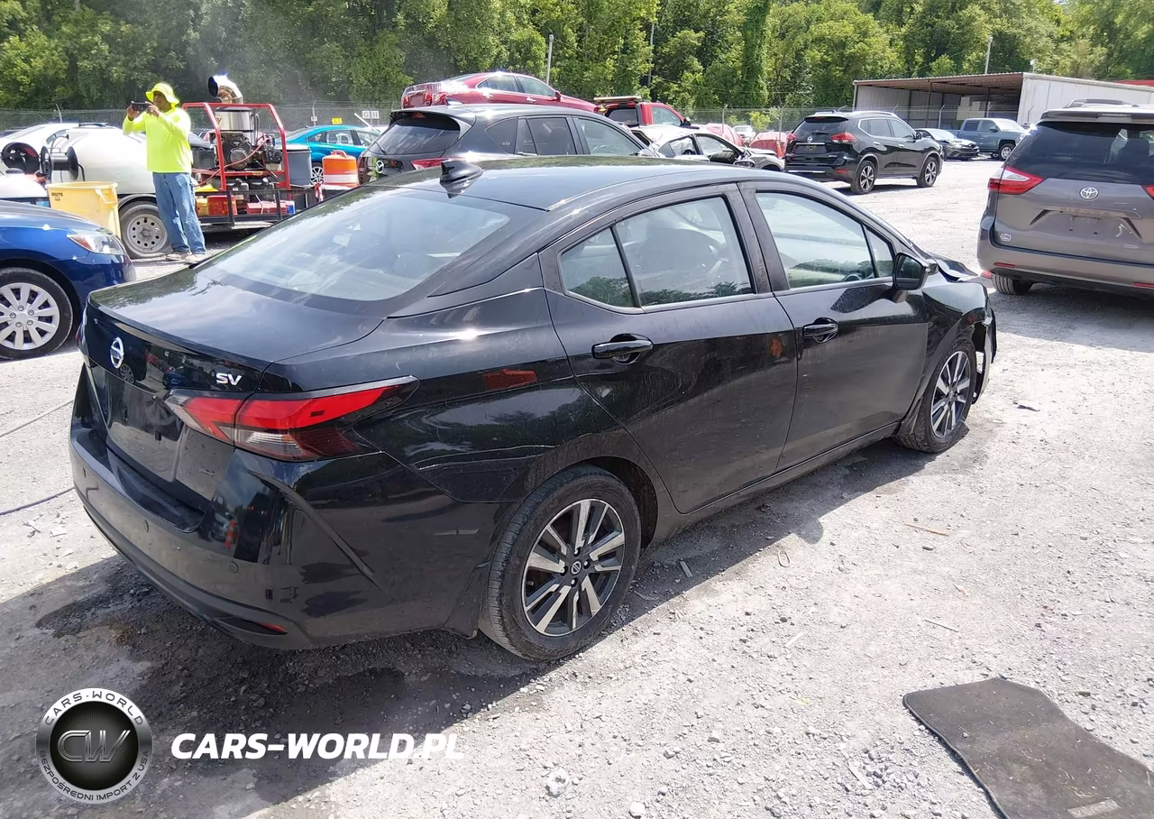 2020 Nissan Versa Sv Xtronic Cvt VIN:3N1CN8EVXLL910167 - 4