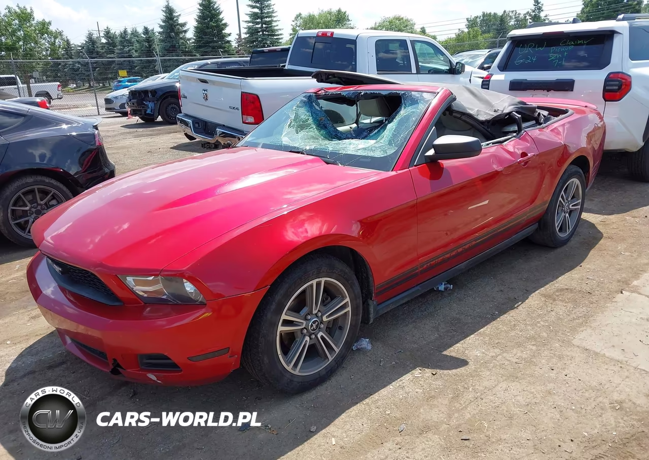 2010 Ford Mustang V6 Premium VIN:1ZVBP8EN1A5167167 - 2