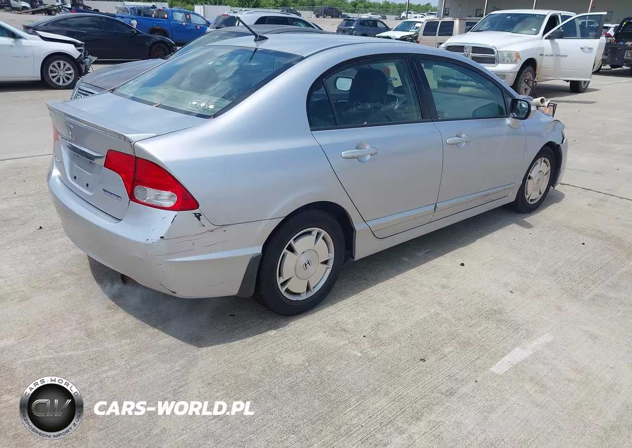 2010 Honda Civic Hybrid VIN:JHMFA3F20AS005012 - 4