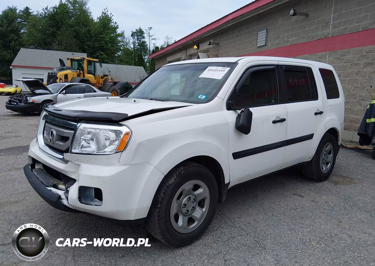 2011 Honda Pilot Lx VIN:5FNYF4H25BB077577 - 2