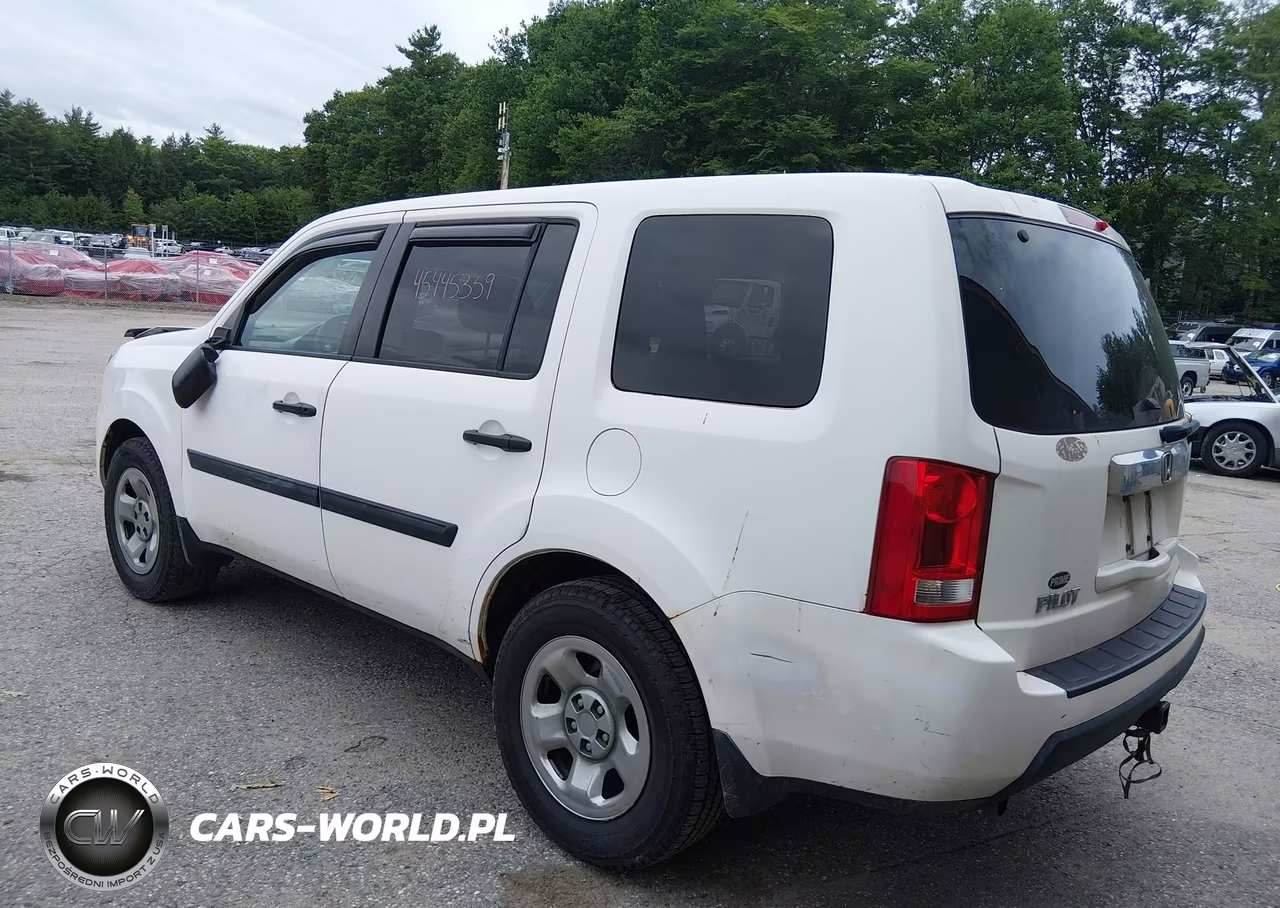 2011 Honda Pilot Lx VIN:5FNYF4H25BB077577 - 3