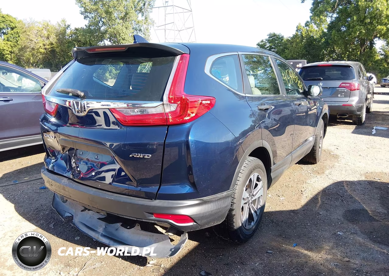 2017 Honda Cr-V Lx VIN:2HKRW6H31HH203727 - 4