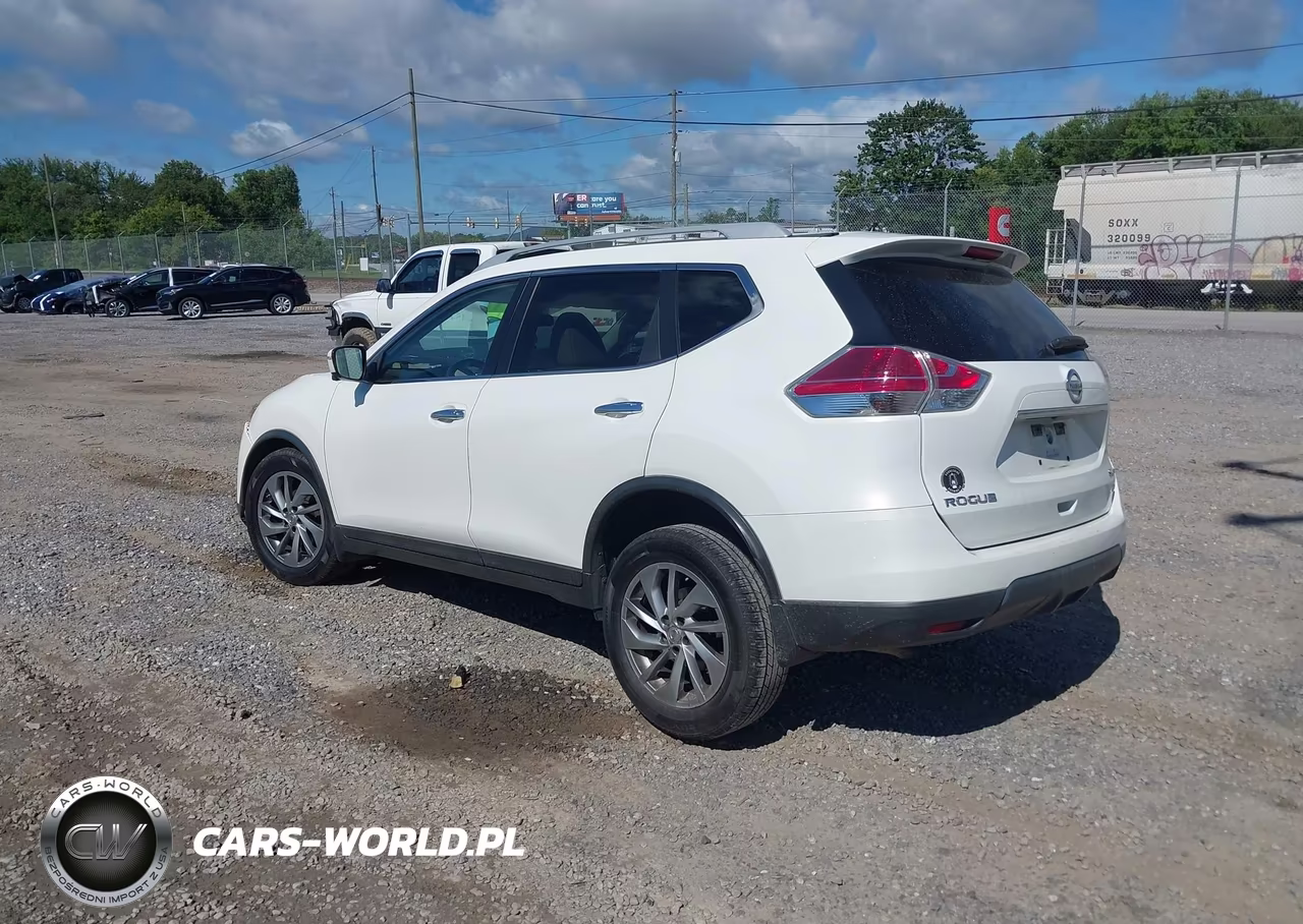 2014 Nissan Rogue Sl VIN:5N1AT2MV2EC796927 - 3