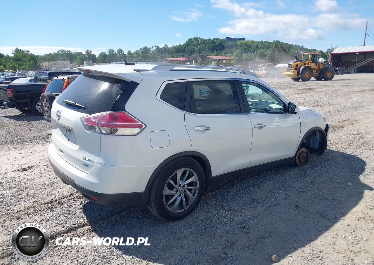 2014 Nissan Rogue Sl VIN:5N1AT2MV2EC796927 - 4