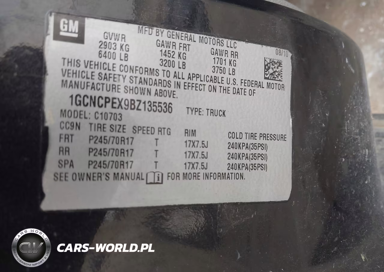 2011 Chevrolet Silverado 1500 Work Truck VIN:1GCNCPEX9BZ135536 - 9
