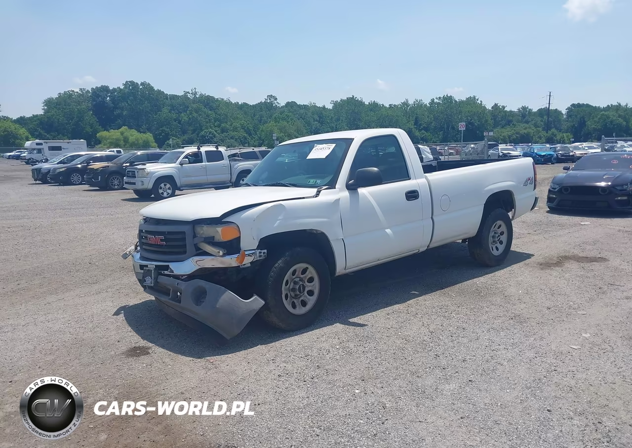 2006 GMC Sierra 1500 Work Truck VIN:3GTEK14T16G140945 - 2