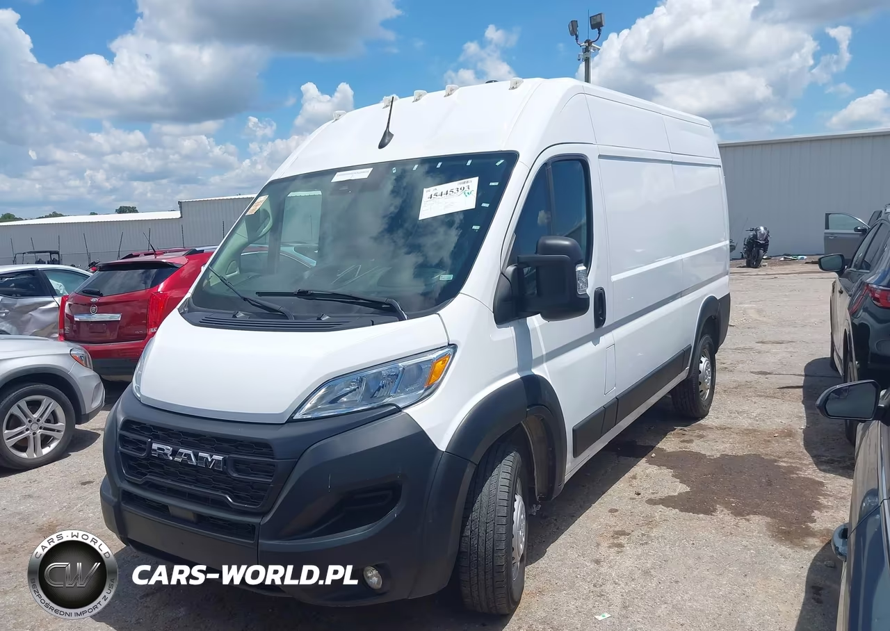 2025 Ram Promaster 2500 Tradesman High Roof 136 Wb W-Pass Seat VIN:3C6LRVCG9SE513256 - 2