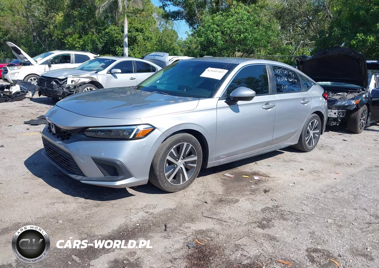 2023 Honda Civic Lx VIN:19XFL2H57PE008966 - 2
