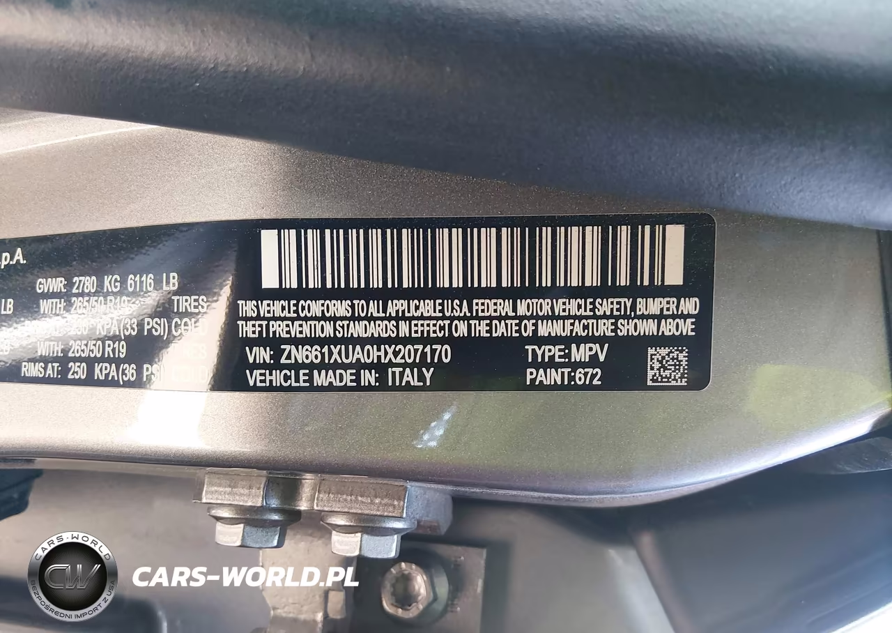 2017 Maserati Levante VIN:ZN661XUA0HX207170 - 9