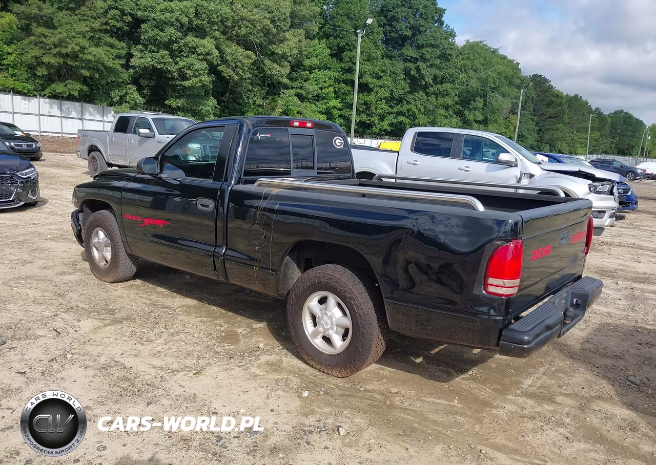 1998 Dodge Dakota Slt-Sport VIN:1B7FL26X1WS503616 - 3