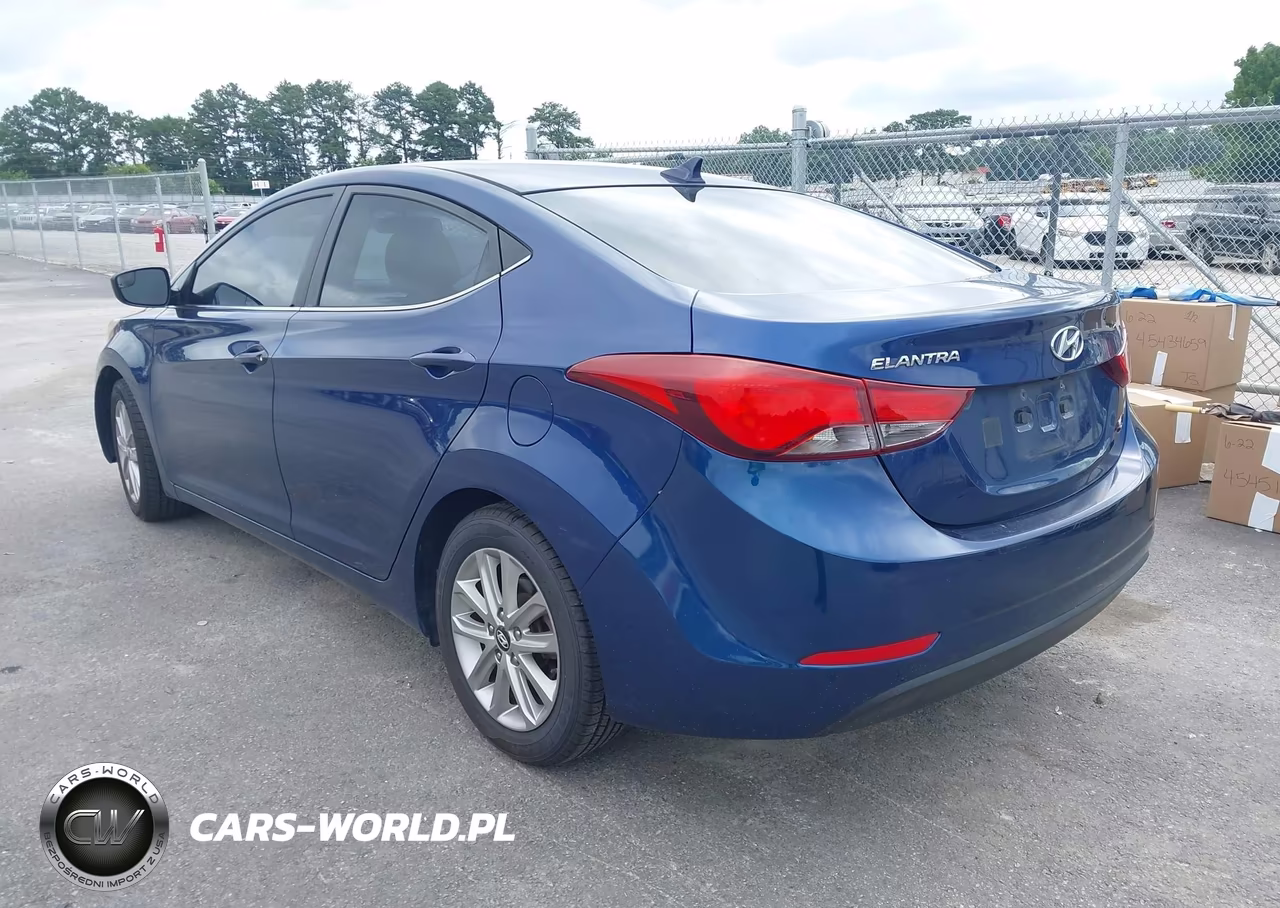 2015 Hyundai Elantra Se VIN:5NPDH4AE1FH629354 - 3