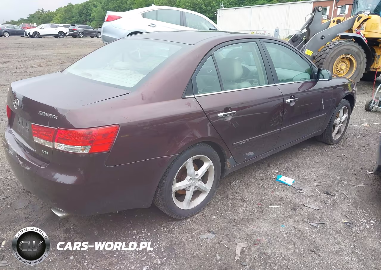 2006 Hyundai Sonata Gls V6-Lx V6 VIN:5NPEU46F66H026918 - 4