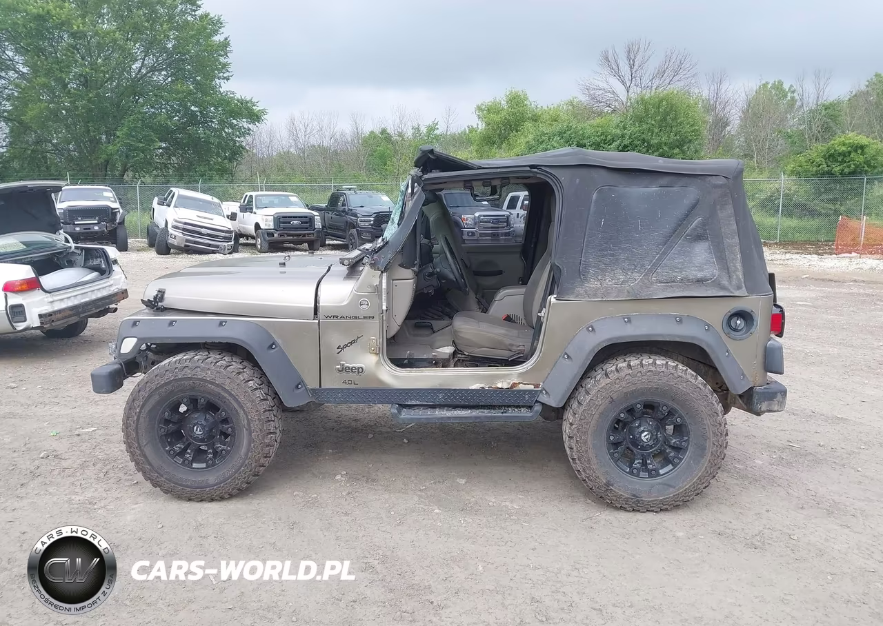 2004 Jeep Tj Sahara VIN:1J4FA59S44P744989 - 14