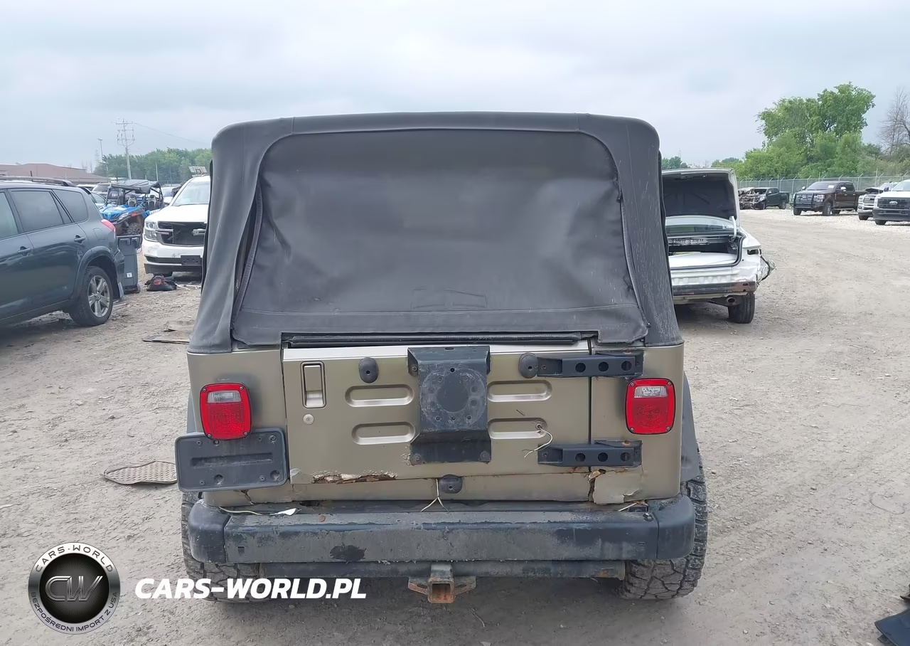 2004 Jeep Tj Sahara VIN:1J4FA59S44P744989 - 16
