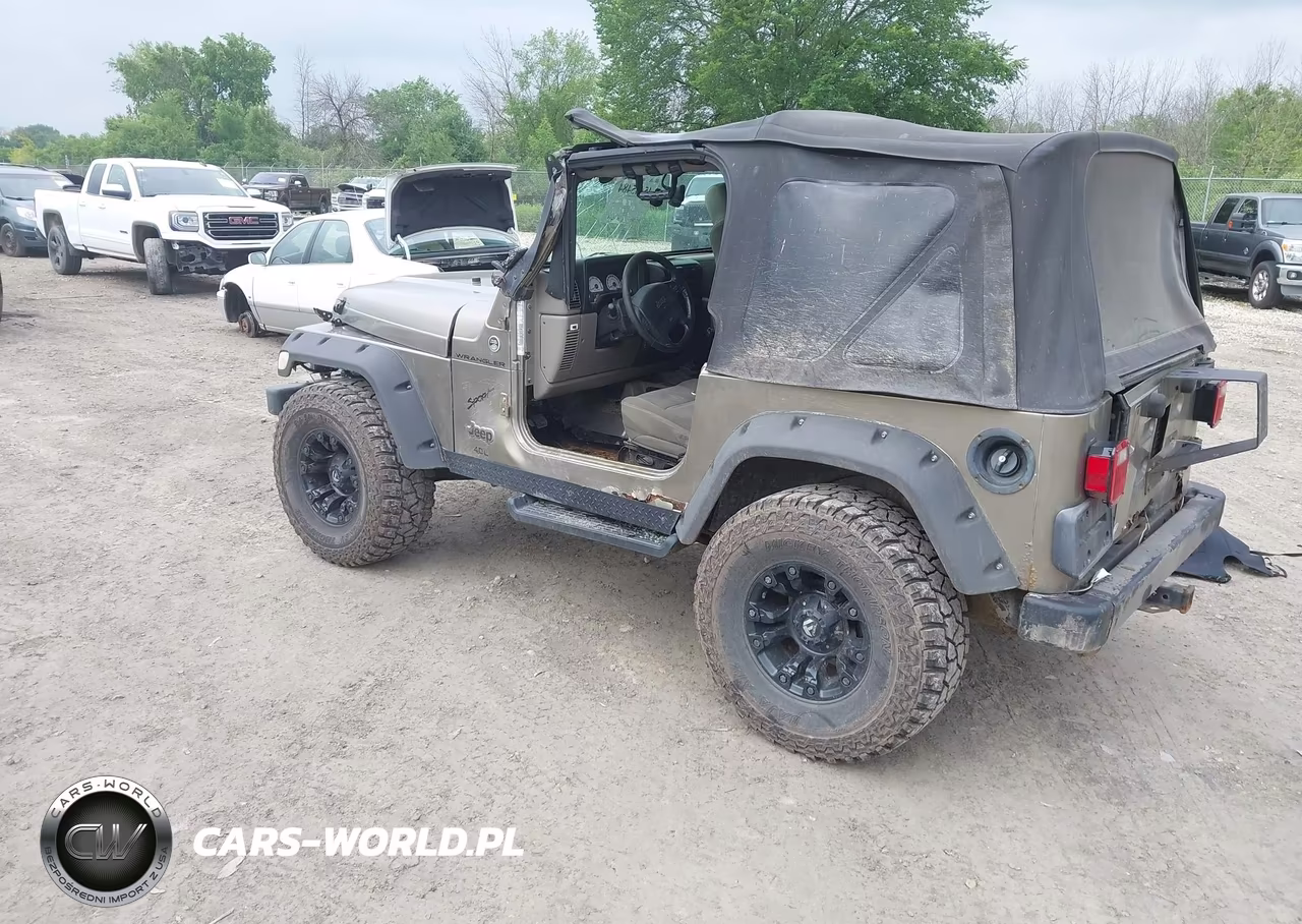 2004 Jeep Tj Sahara VIN:1J4FA59S44P744989 - 3