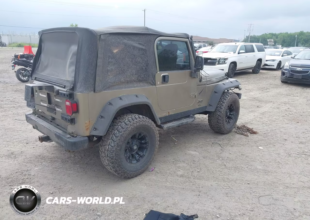2004 Jeep Tj Sahara VIN:1J4FA59S44P744989 - 4