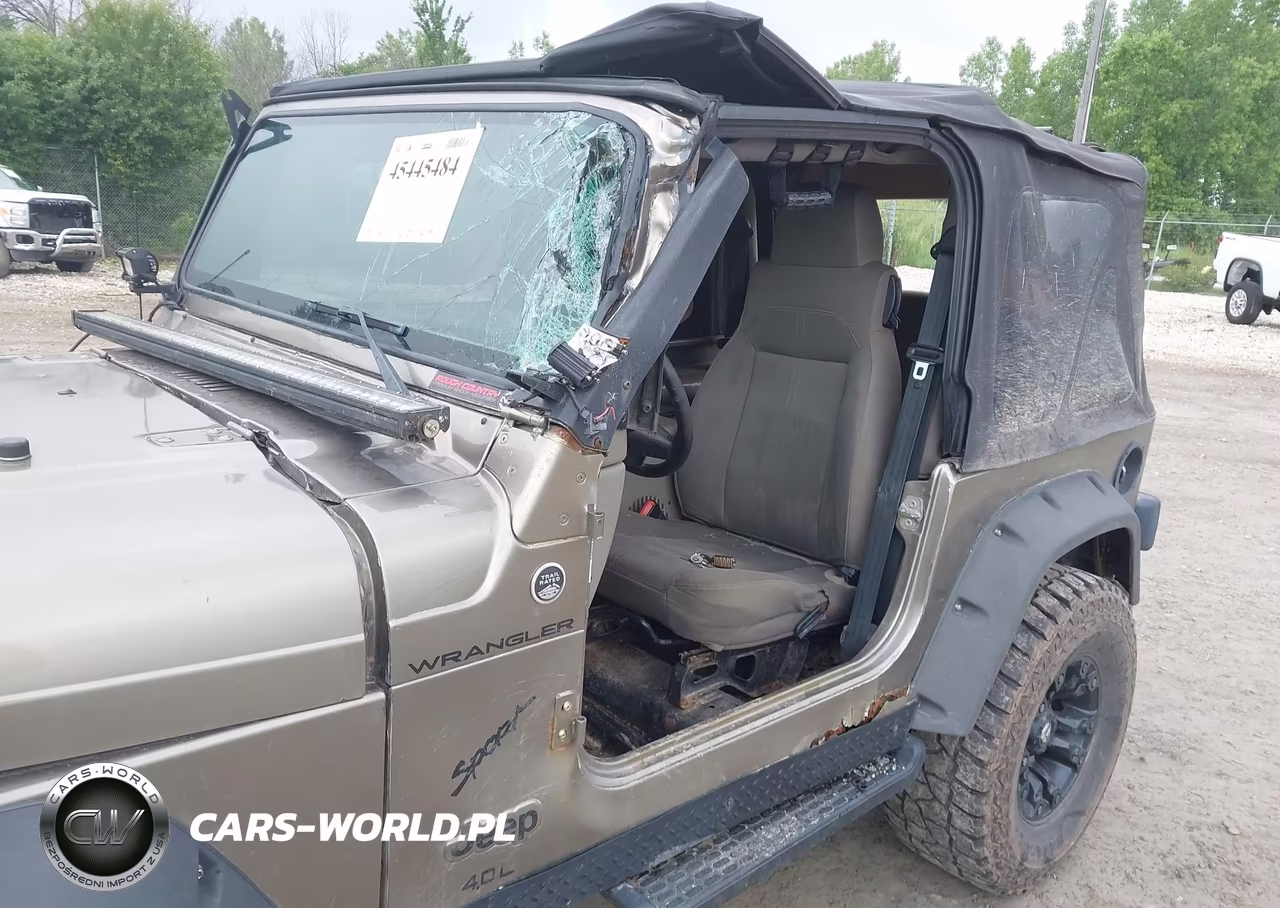 2004 Jeep Tj Sahara VIN:1J4FA59S44P744989 - 6