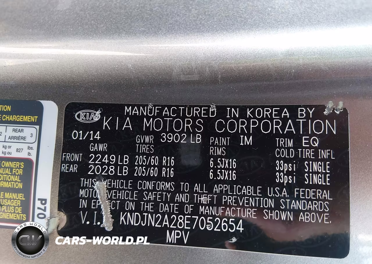 2014 Kia Soul VIN:KNDJN2A28E7052654 - 9