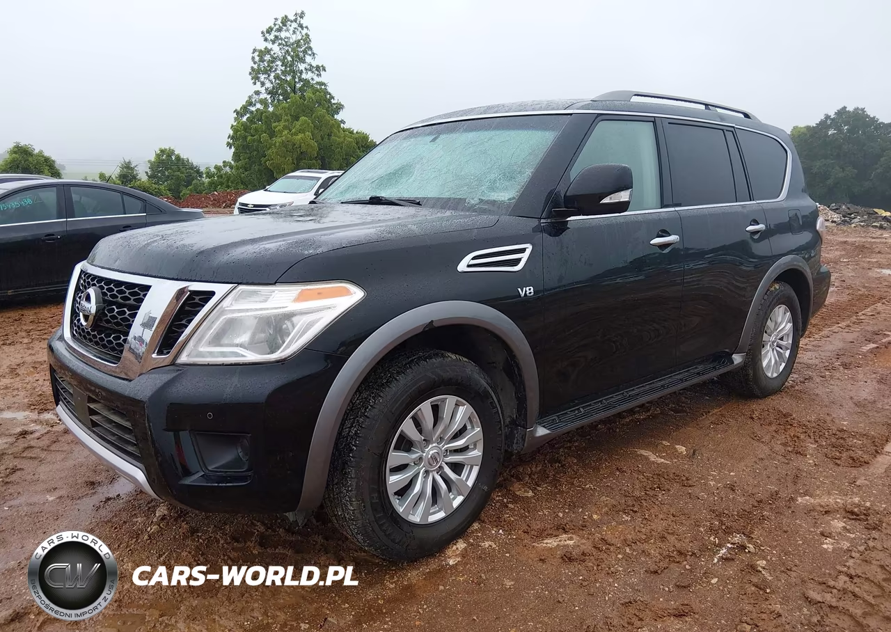 2017 Nissan Armada Sv VIN:JN8AY2ND6H9003517 - 2