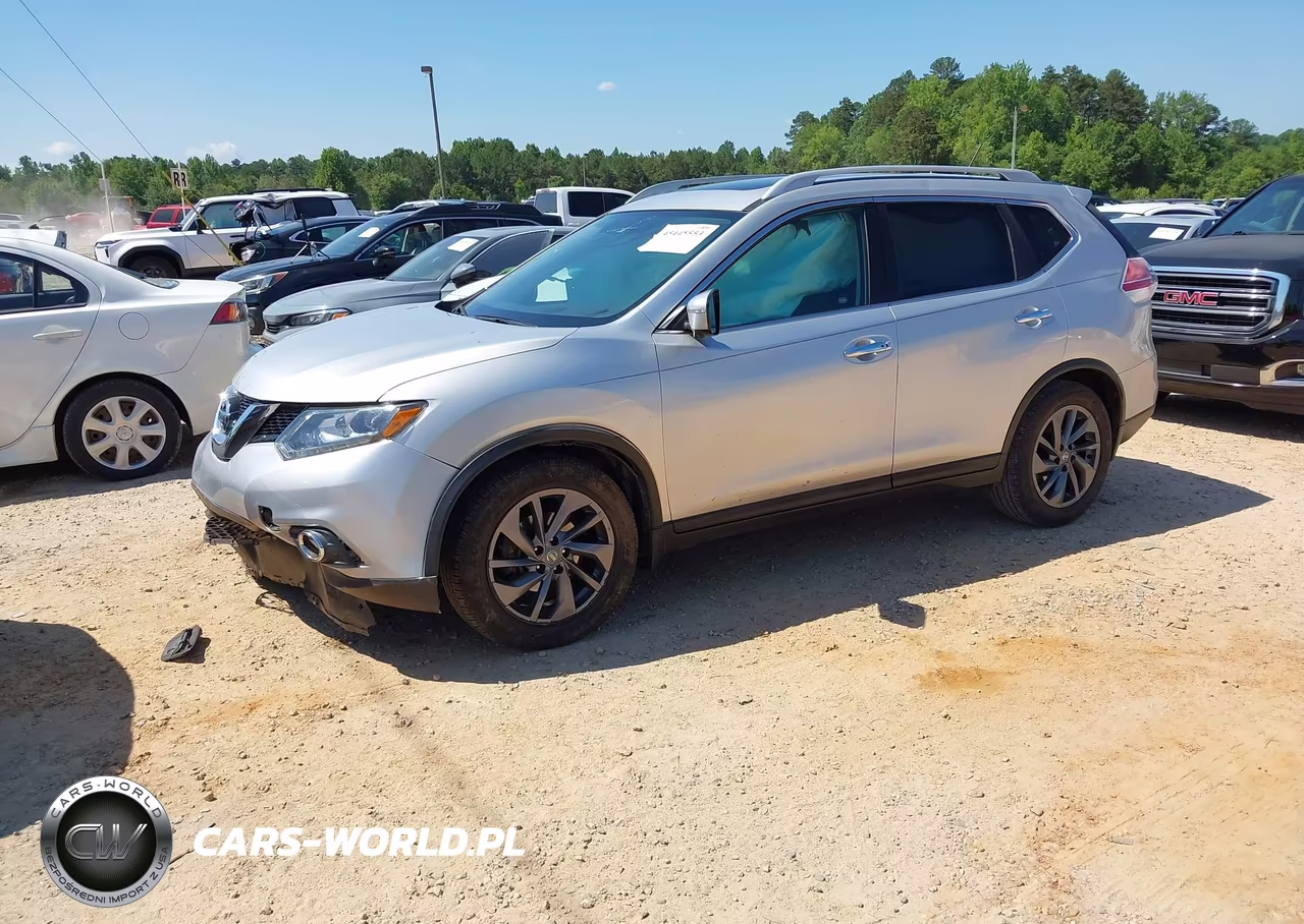 2016 Nissan Rogue Sl VIN:5N1AT2MT9GC921620 - 2